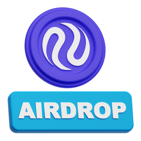 Injective Airdrop  3D Icon