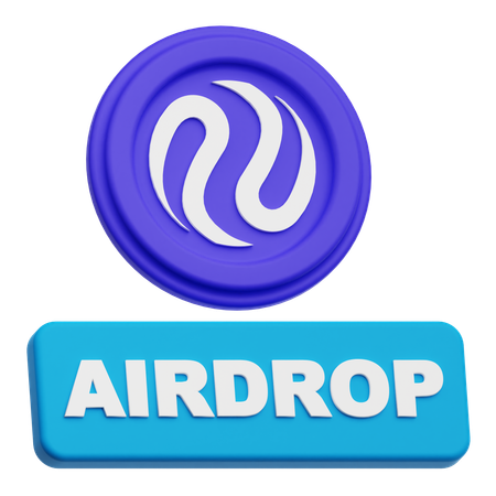 Injective Airdrop  3D Icon