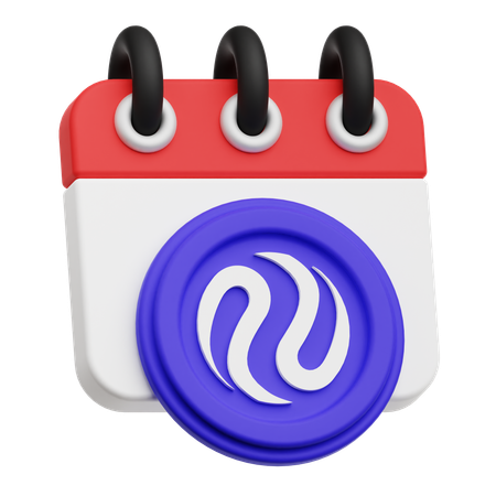 Injective Calendar  3D Icon