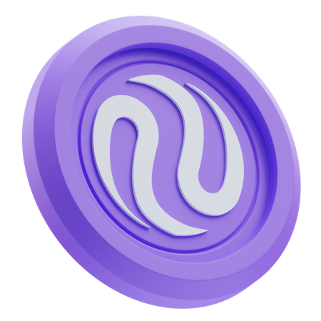 Injective Cryptocurrency  3D Icon