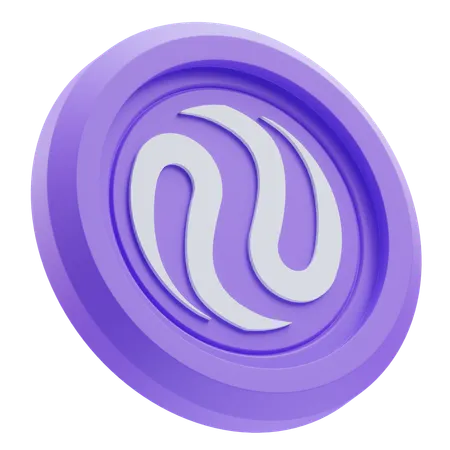 Injective Cryptocurrency  3D Icon