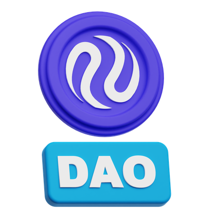 Injective Dao  3D Icon