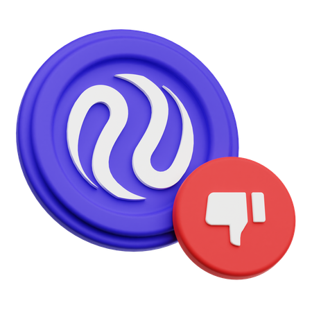 Injective Dislike  3D Icon
