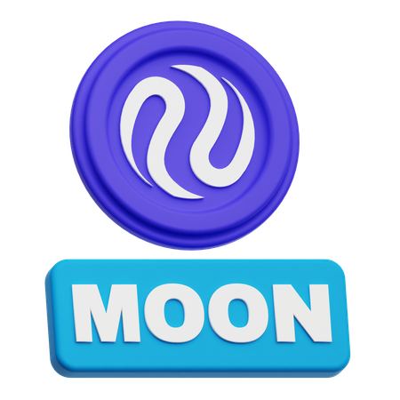 Injective Moon  3D Icon
