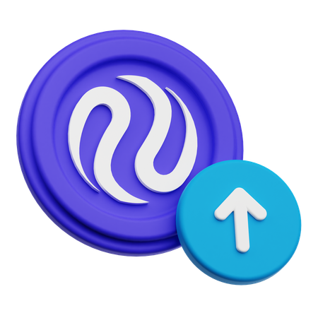 Injective Up  3D Icon
