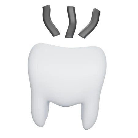 Injured Tooth  3D Icon