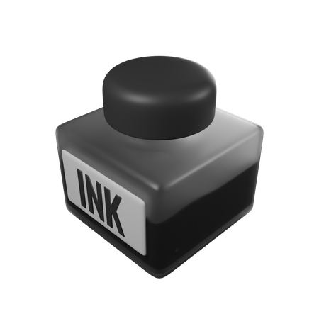 Ink  3D Icon