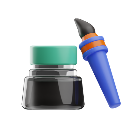 Ink  3D Icon