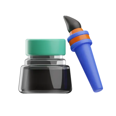 Ink  3D Icon