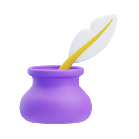 Ink  3D Icon