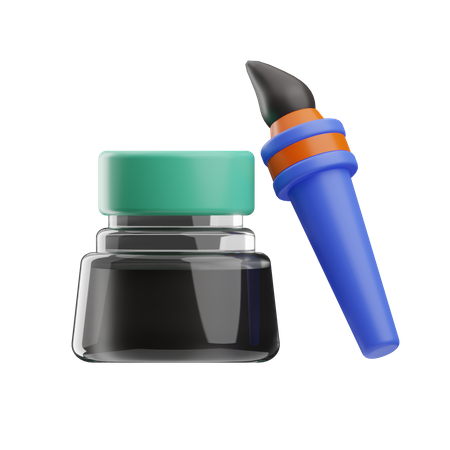 Ink  3D Icon