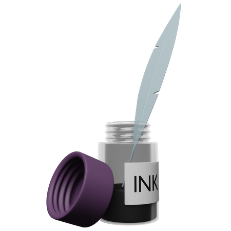 Ink Bottle  3D Icon