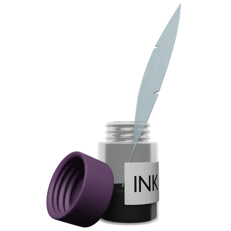 Ink Bottle  3D Icon