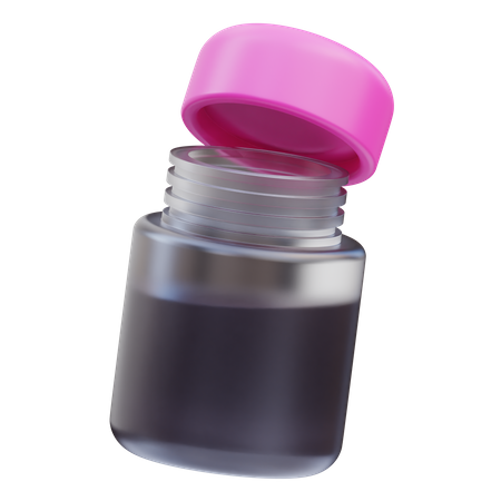 Ink Bottle  3D Icon