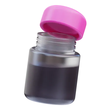 Ink Bottle  3D Icon