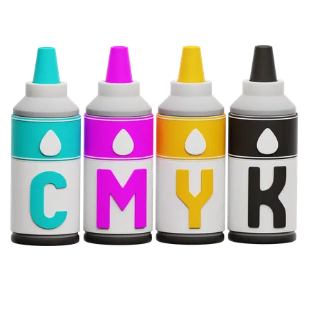 Ink Bottle  3D Icon