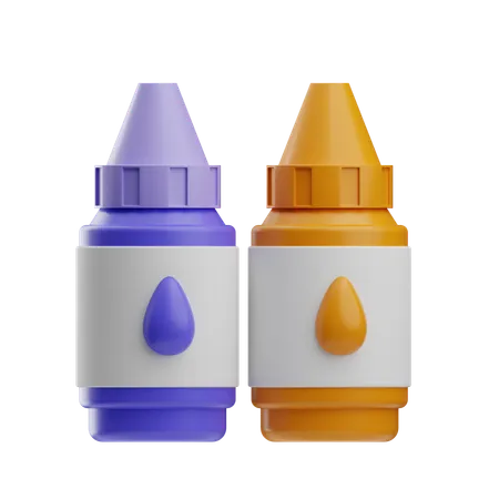 Ink Bottle  3D Icon