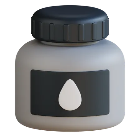 Ink Bottle  3D Icon