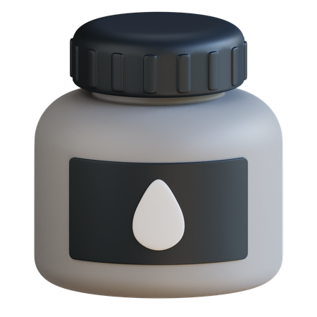 Ink Bottle  3D Icon