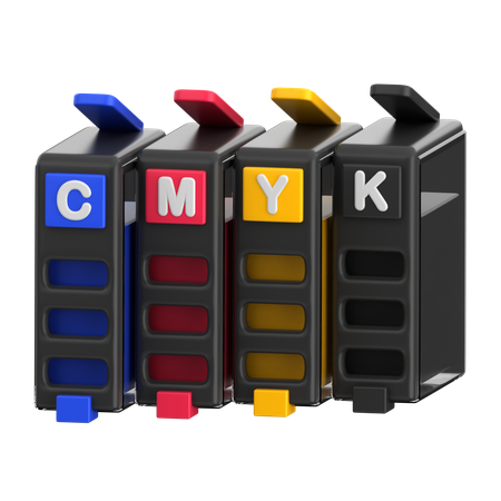 Ink Cartridge  3D Icon