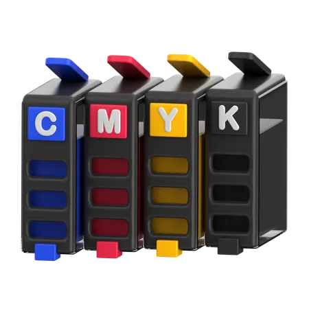 Ink Cartridge  3D Icon