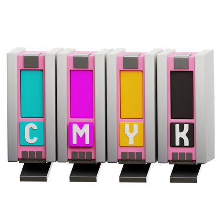 Ink Catridge  3D Icon