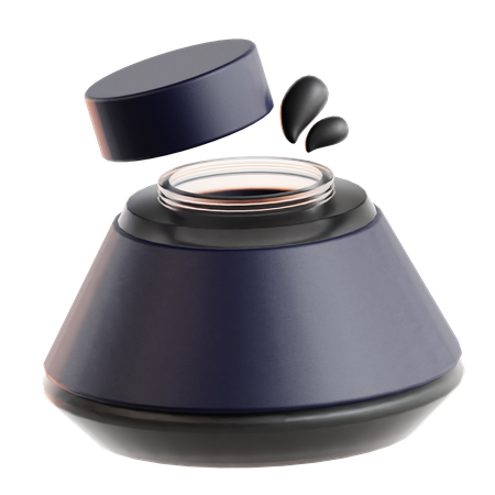 Ink Pot  3D Icon