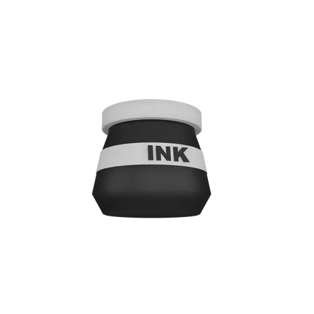 Ink Pot  3D Icon