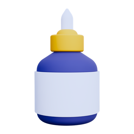 Ink Pot  3D Icon