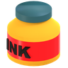 fountain pen ink 3d images