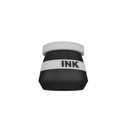 Ink Pot  3D Icon