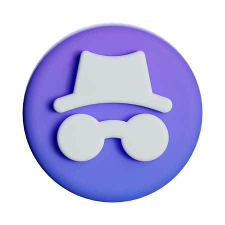 Inkognito  3D Icon