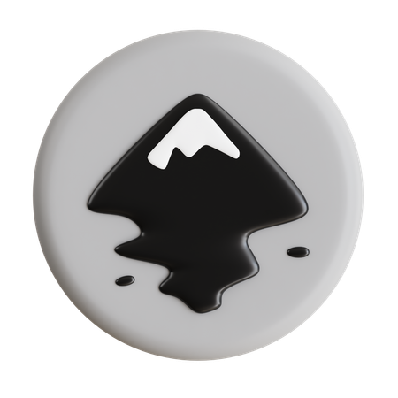 Inkscape  3D Icon