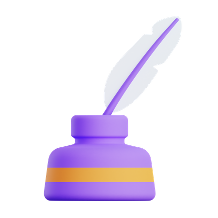 Inkwell 3D Icon