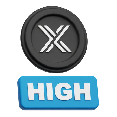 Alto inmutable  3D Icon