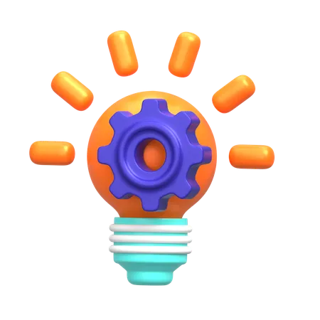 Innovación  3D Icon