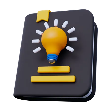 Innovation Book  3D Icon