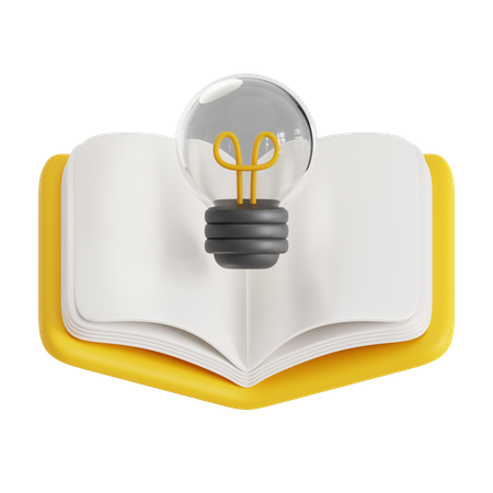 Innovation Book  3D Icon