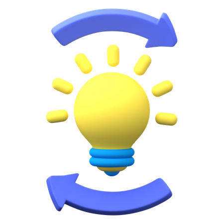 Idée innovante  3D Icon