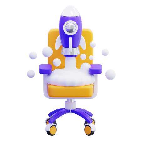 Innovation Launch  3D Icon