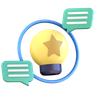 logical thinking 3d logo