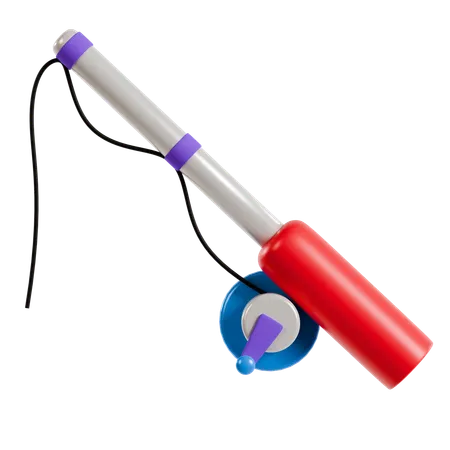 Innovative Fishing Rod Design  3D Icon