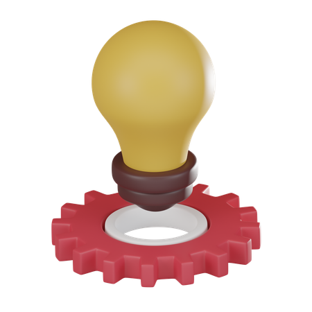 Innovative Idea  3D Icon