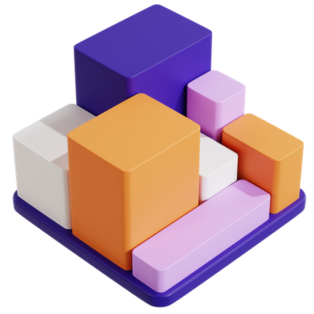 Innovative Startup Growth Percentage  3D Icon