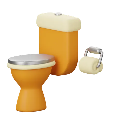 Baño  3D Icon