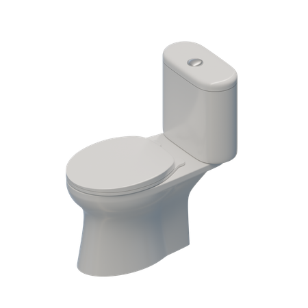 Baño  3D Icon