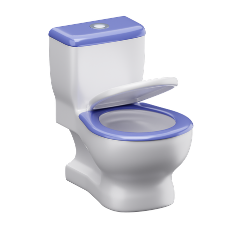 Baño  3D Icon