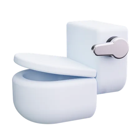 Baño  3D Icon