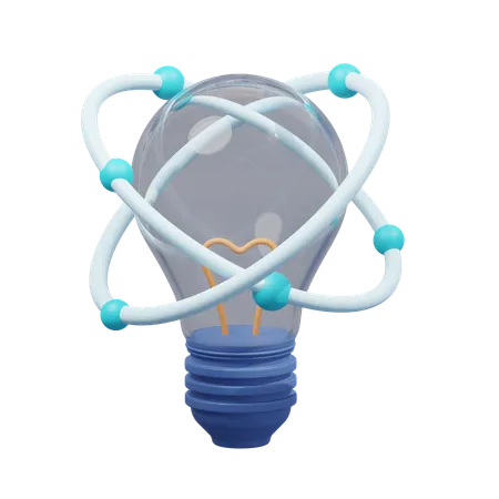 Light Bulb 3 D Illustrations 3D Icon