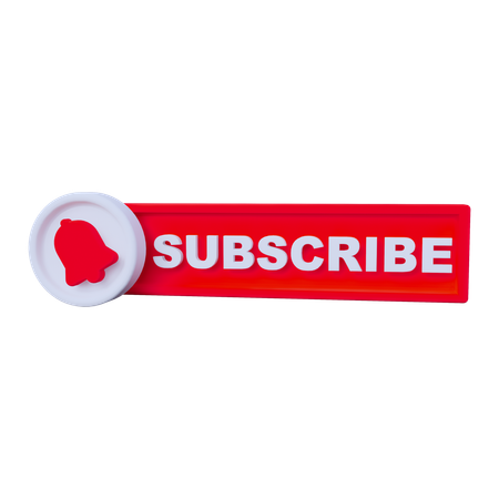 Se inscrever  3D Icon